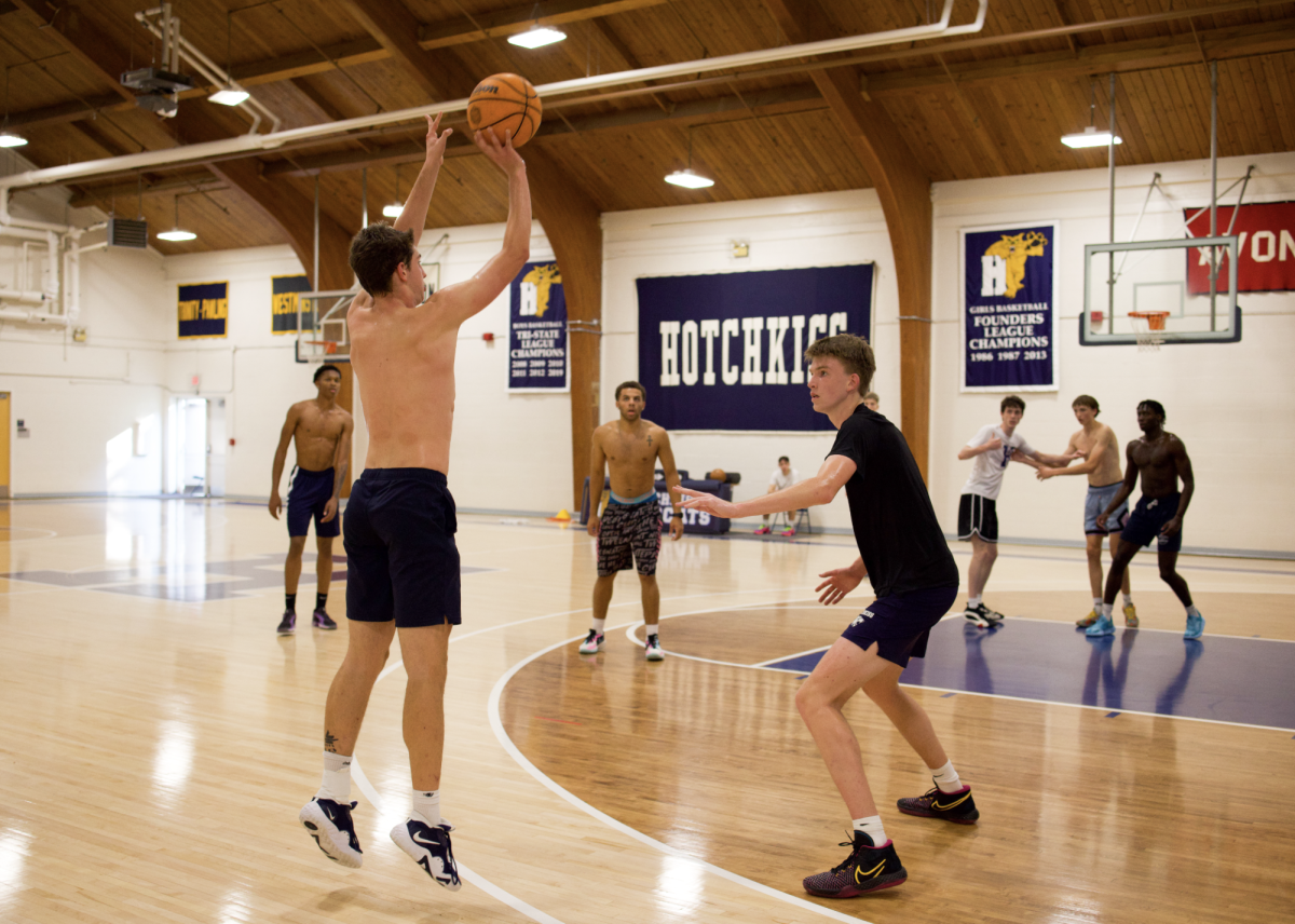 College coaches and scouts often visit open gyms during the off-season.